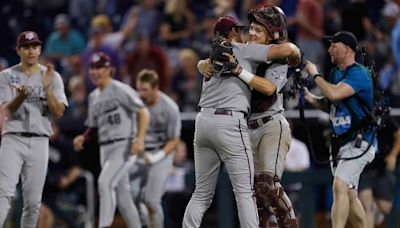 Texas A&M beats Florida to make College World Series finals for first time