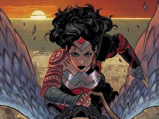 "It's a big wild swing of a book," says writer Kelly Thompson as Absolute Wonder Woman gives the amazing Amazon a new home, a new outfit, and new lassos