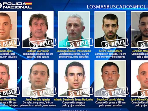 La Policía pide ayuda para dar con los fugitivos más buscados de España: desde sicarios y narcotraficantes hasta un profesor de religión