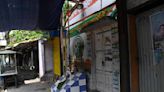 Government plot stalls set up decades ago on Prince Anwar Shah Road in south Calcutta