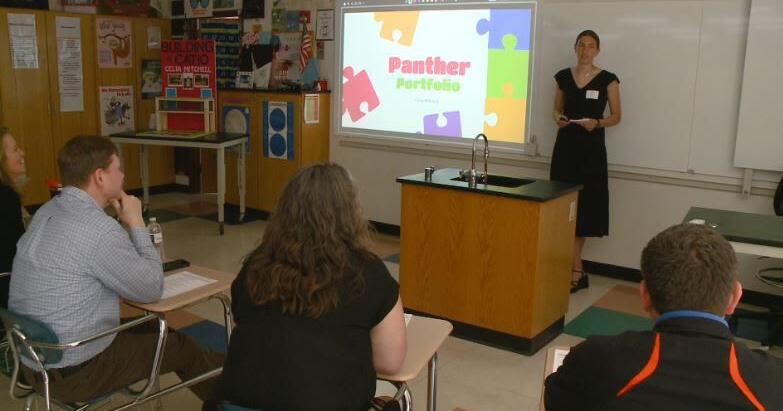 'If you're nervous, it's because you care:' West Salem High School seniors complete Panther Portfolio project