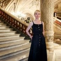 US actor Michelle Williams was among the stars at the Opera Garnier