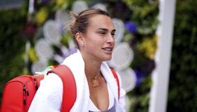 Aryna Sabalenka withdraws from Wimbledon with a shoulder injury