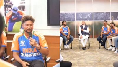 PM Modi to Kuldeep Yadav: 'How dare you make Rohit Sharma dance?'; India star's response ends Messi vs Ric Flair debate