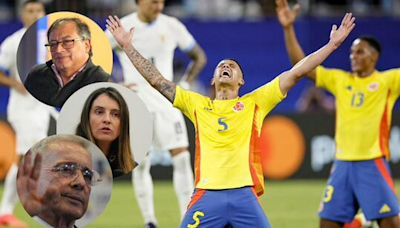 Petro y oposición coincidieron en felicitar a Colombia por pasar a final de Copa América