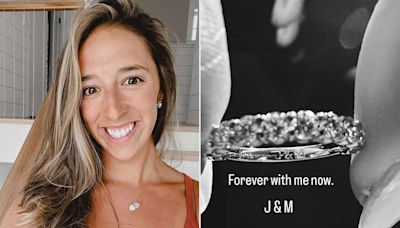 Katie Gaudreau Shares Wedding Band Inscribed with Late Brothers Johnny and Matthew’s Initials: ‘Forever with Me Now’