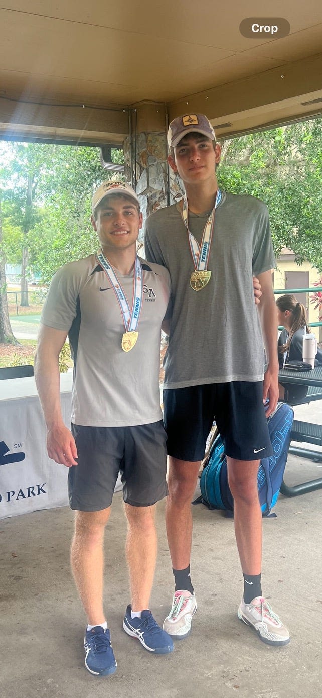 Triple Crown champion: Saint Andrew's senior Nico Snyder piles up state title hardware