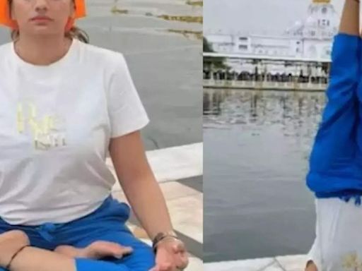 Gujarat: FIR against unknown persons for threatening fashion designer over yoga at Golden temple
