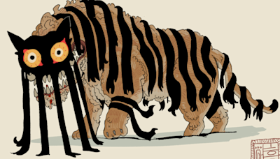 En Corée, le tigre « vu en rêve » par cet illustrateur a inspiré des centaines d’artistes sur X