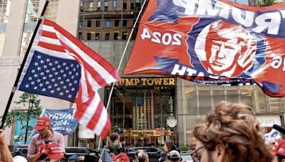 Trump: Bandera de EU invertida reaparece en protestas