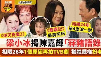 逆天奇案2｜梁小冰1個原因相隔26年再拍TVB劇 揭老公陳嘉輝「冧豬語錄」