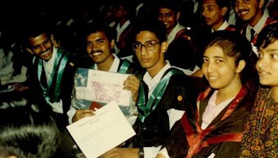 Woman shares pic of her father with Sundar Pichai, Sharmistha Dubey from IIT Kharagpur convocation: ‘Absolutely insane’