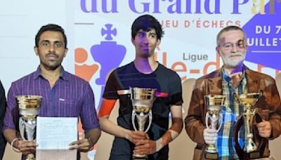 Indian teenager Aarav Dengla wins oldest French chess tournament moved out of Paris for Olympics