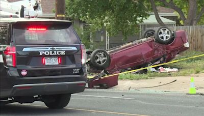 ‘I saw this car flipping’: Witnesses recount scary rollover in east Colorado Springs