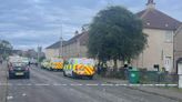 Kirkcaldy street taped off by police after 'disturbance' as house covered with graffiti