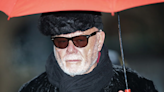 Moment Gary Glitter is released from prison after serving half of sex crimes sentence