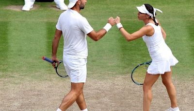 Mexicanos Santiago González y Giuliana Olmos jugarán la final de dobles mixtos en Wimbledon