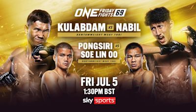 ONE Championship: Watch free live stream of Kulabdam Sor Jor Piek Uthai vs Nabil Anane