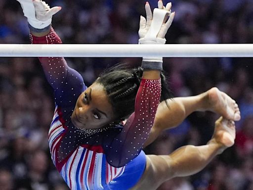 Una estelar Simone Biles certifica su clasificación para los Juegos de París