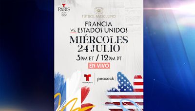 EEUU vs Francia debutan en el torneo de fútbol olímpico por Telemundo y Peacock el 24 de julio