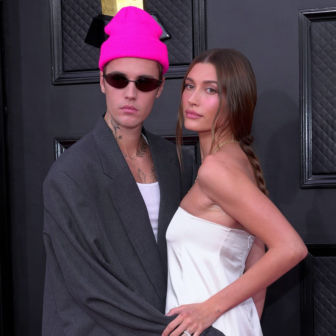 Pregnant Hailey Bieber Gives Shoutout to "Baby Daddy" Justin Bieber - E! Online