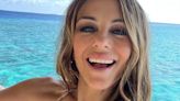 Elizabeth Hurley, 58, dances in daring linen dress during Maldives getaway