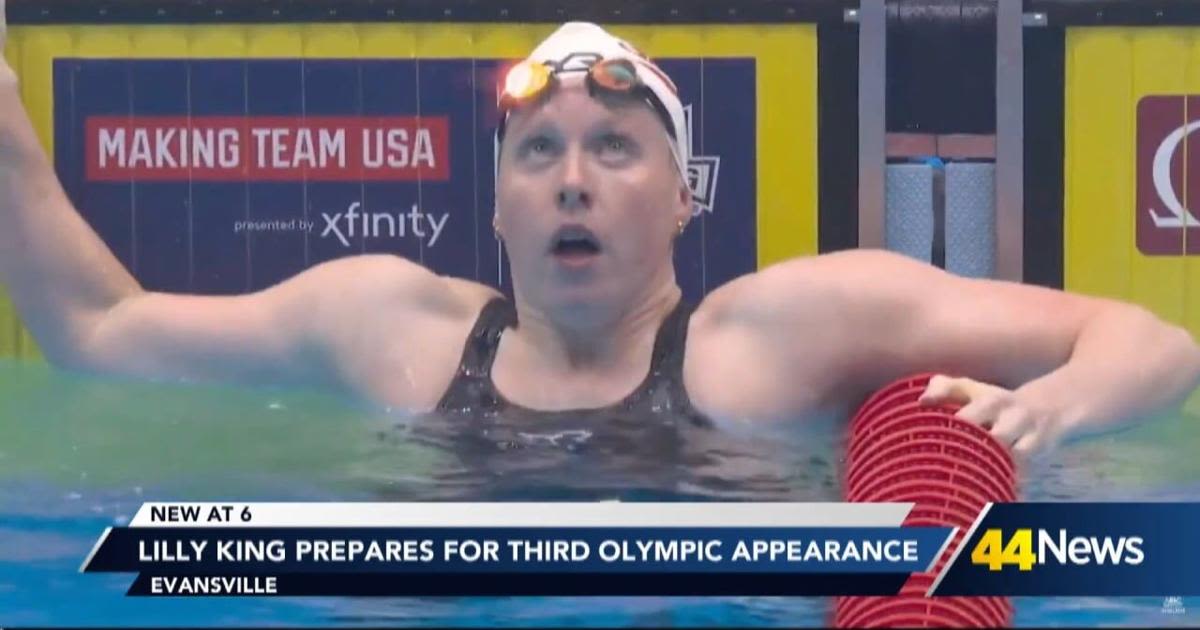 Lilly King prepares for third Olympic appearance