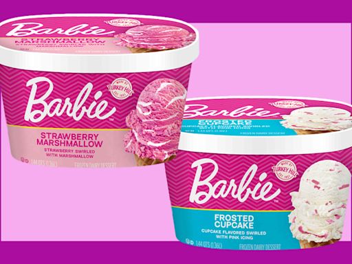 Turkey Hill Is Releasing 2 New Barbie-Themed Flavors for Her 65th Anniversary — and Yes, They're Pink