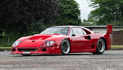 The Only Ferrari F40 With a V-12 Engine Could Be Yours