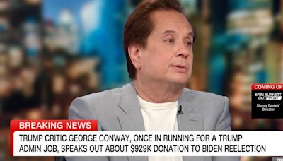 George Conway Explains Why He Donated Nearly $1 Million To Biden Reelection Fund