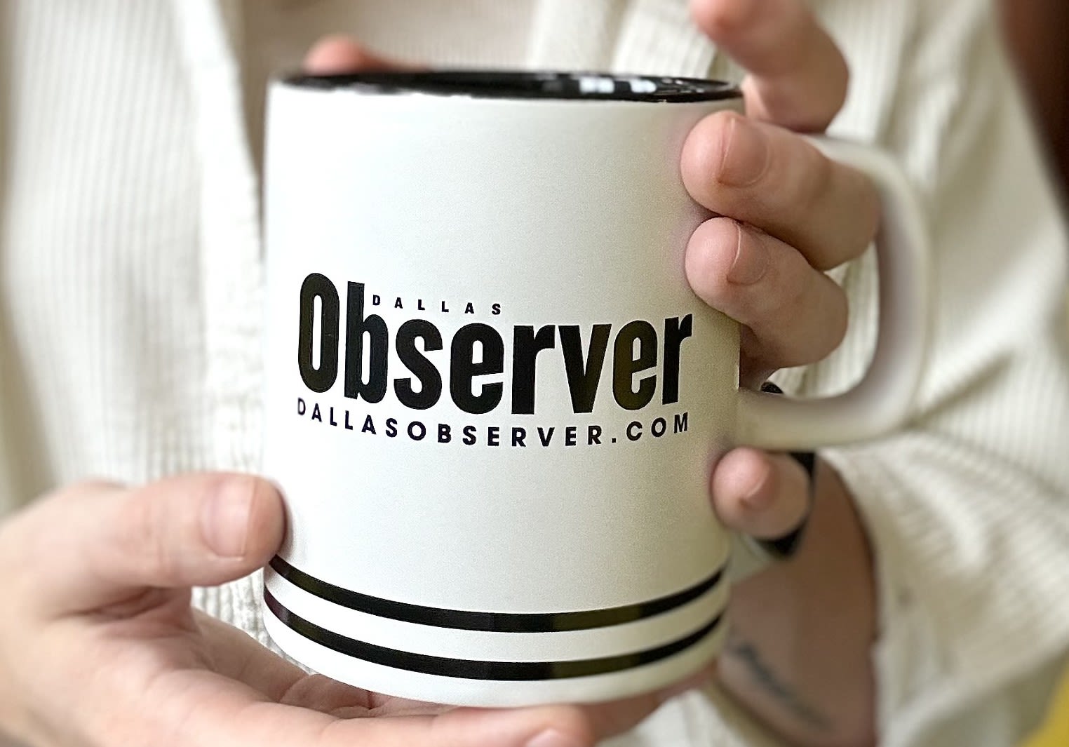 Support the Observer This Month, Get a Mug and Member Tote