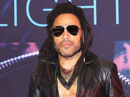 Lenny Kravitz explains why he works out in leather pants: 'I don't do it for effect'