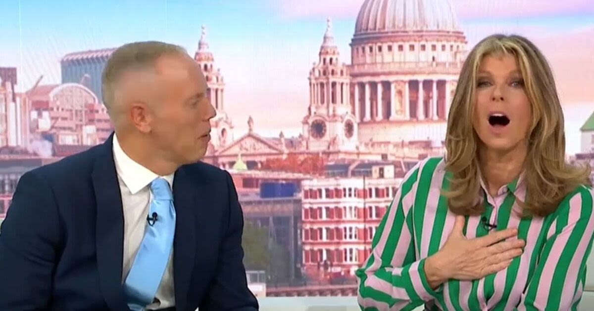 GMB's Kate Garraway forced to apologise to Rob Rinder after on air gaffe