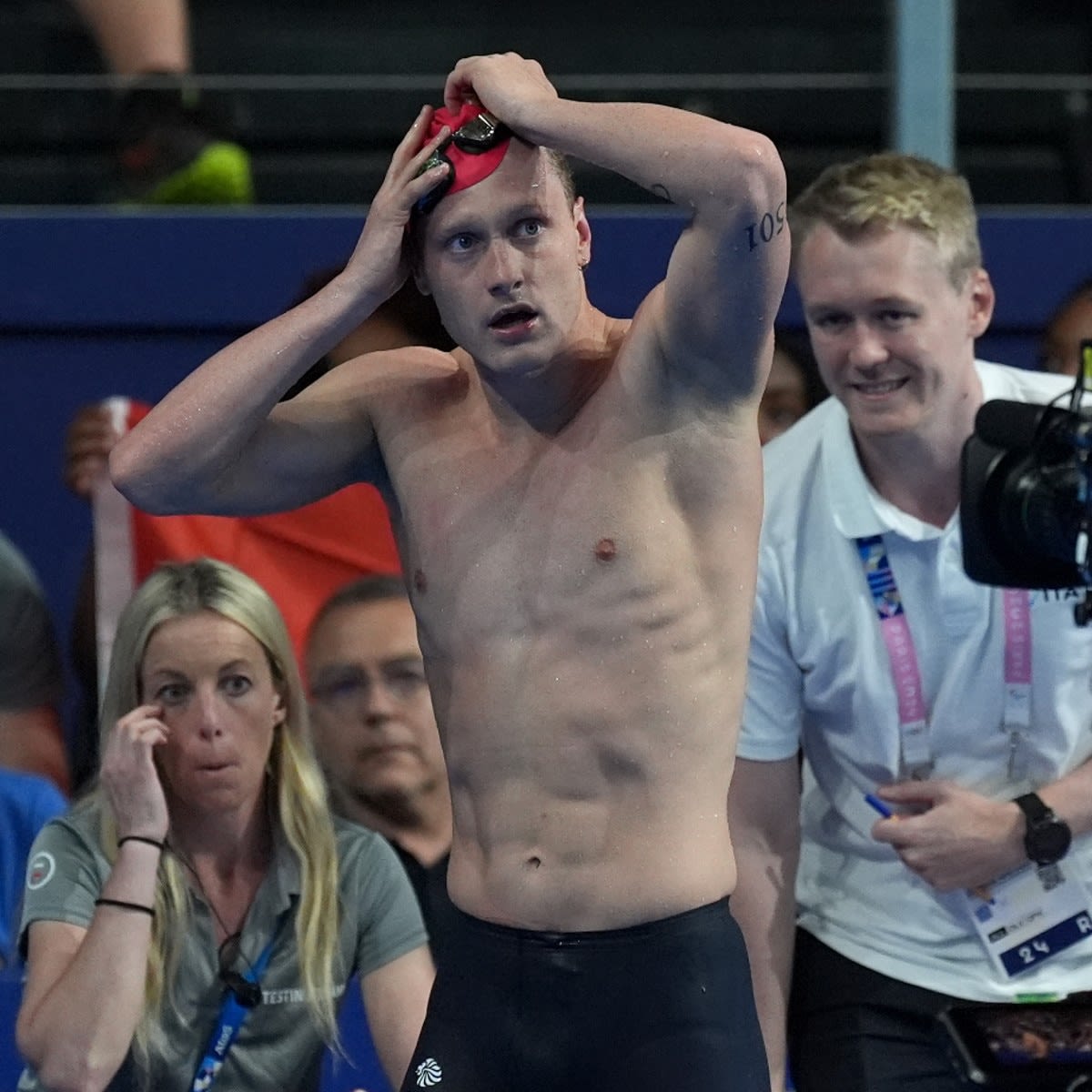 2024 Olympics: British Swimmer Disqualified for Breaking Surprise Rule