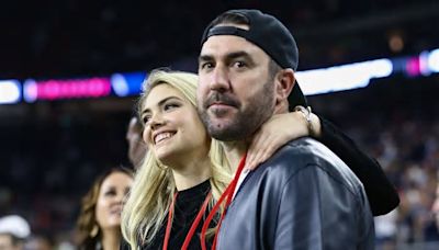 WATCH: Justin Verlander's wife Kate Upton's adorable ritual for rescheduled meetings includes ditching heels for snuggles