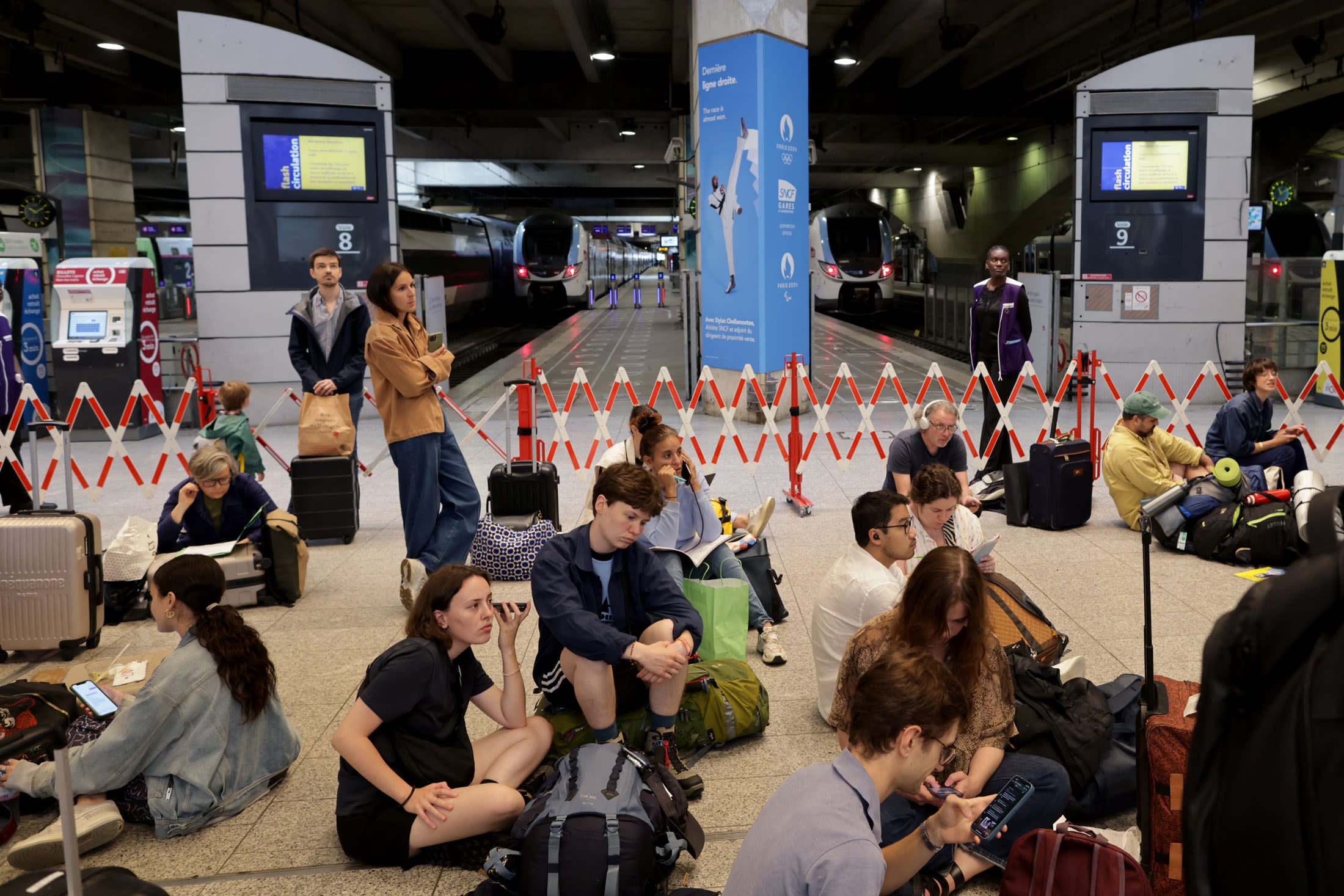 Paris Trains Hit By Sabotage Hours Before Olympics Kick Off