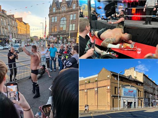 I watched wrestling at the Grand Ole Opry - and it turned into a street fight