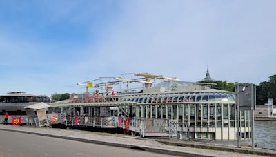 Pride House on Seine River barge is inaugurated by Paris Olympics organizers