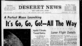 Deseret News archives: Apollo 11 launched, and proved a major media event