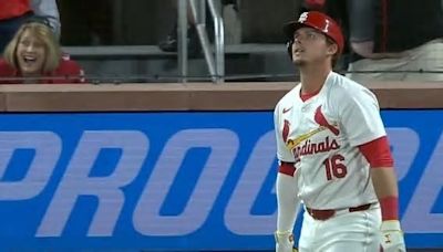 Nolan Gorman se va para la calle dando el triunfo a los Cardinals