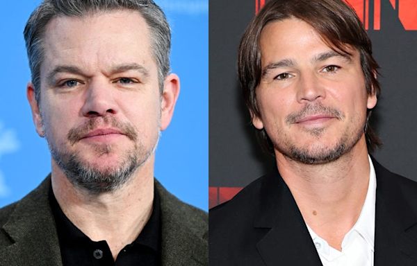 Matt Damon kept telling Josh Harnett he'd regret gaining 30 pounds for 'Oppenheimer:' 'You're never gonna get that off again'