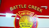 Man injured, 2 dogs rescued in Battle Creek house fire