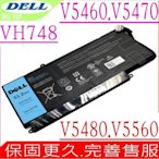 DELL  Vostro 5460 5470 5480 5560 VH748 電池適用 戴爾 Inspiron 14 14ZD 3526 3528 5439 P41G001 P34F001 TWRRK