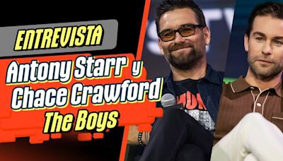 Entrevistamos a Antony Starr y Chace Crawford, Homelander y The Deep en la serie The Boys