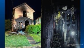 New Castle house scorched in early morning fire