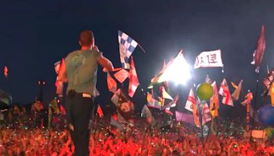 Glastonbury fans all have the same complaint over Coldplay's headline set