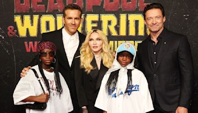 Madonna Makes Surprise Appearance At Deadpool & Wolverine Premiere Alongside Ryan Reynolds And Hugh Jackman