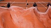 Roland Garros pasado por agua: lo de "con techito por si llueve" es solo para los favoritos