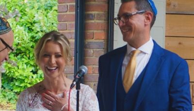 BBC newsreader 'properly' marries co-star as she shares stunning snap