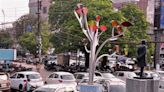 Defunct for months, fountain at Nehru Shopping complex cries for attention